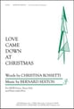 Love Came Down at Christmas SATB choral sheet music cover